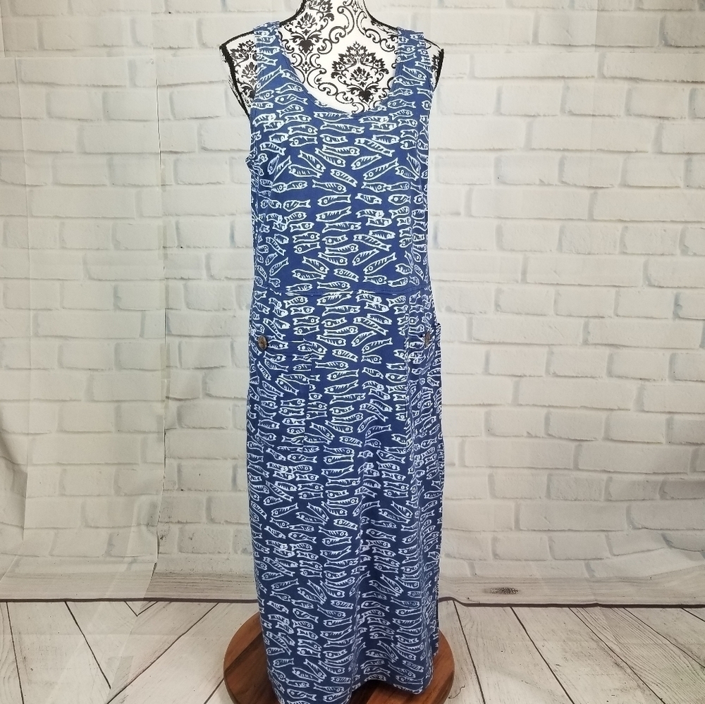 Corkey's Kids sz M sleeveless dress pockets